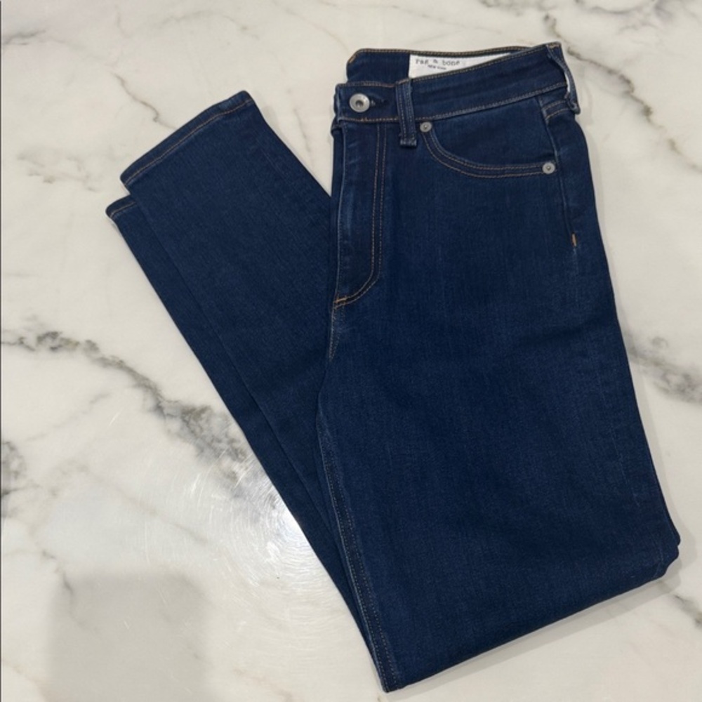 New Rag & Bone Nina Dark Blue Women's Jeans